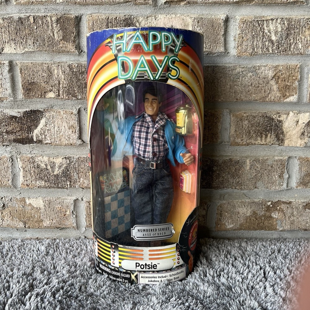 Happy Days 10" Potsie Limited Edition Action Figure ~ #4855 ~ Original Box